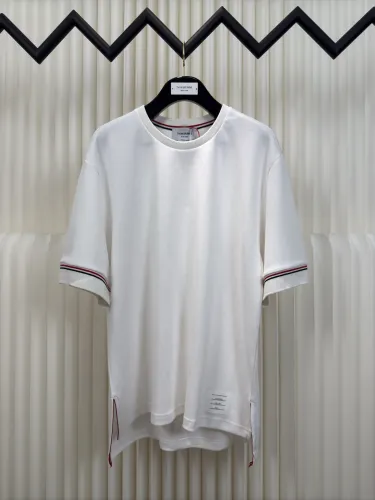 Thom Browne Classic Simple Casual Versatile Short Sleeve T-shirt