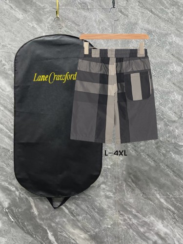 Burberry New Couple Classic Checkered Casual Versatile Shorts