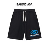 Balenciaga Unisex Spring/Summer New Simple Logo Printed Casual Shorts
