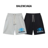 Balenciaga Unisex Spring/Summer New Simple Logo Printed Casual Shorts