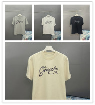 Balenciaga New Fashion Logo Printed T-shirt Unisex Casual Round Neck Short Sleeve