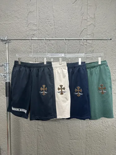 Chrome Hearts New Personalized Cross Shorts Casual Versatile Shorts