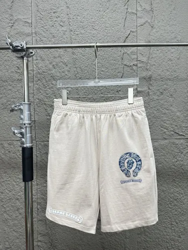 Chrome Hearts Fashion Patch Sanskrit Horseshoe Print Shorts Casual Versatile Shorts