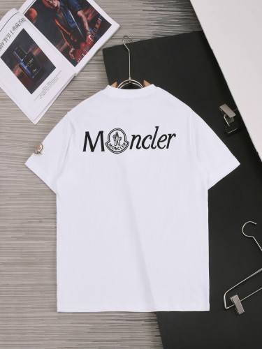 Moncler New Heavy Industry Embroidery LogoT girl Casual Versatile Short Sleeve
