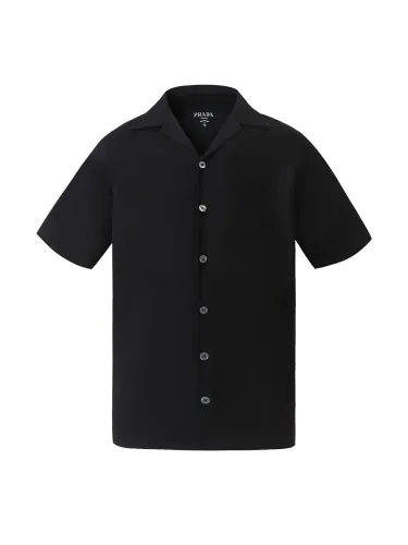 Prada New Classic Casual Loose Short Sleeve Shirt