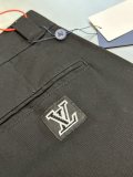 Louis Vuitton Fashion Embroidered Logo Trumpet Casual Pants