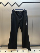 Louis Vuitton Fashion Embroidered Logo Trumpet Casual Pants