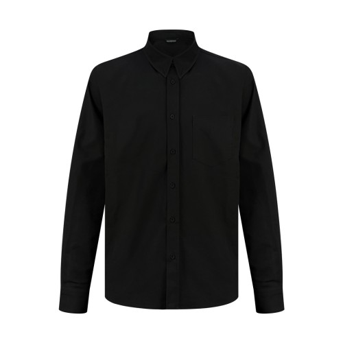 Balenciaga New Classic Logo Printed Shirt Coat