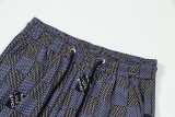 Louis Vuitton New Classic Chess Shorts Quick Drying Beach Shorts