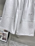 Louis Vuitton New Embroidered Logo Casual Shorts Couple Versatile Drawstring Sports Pants