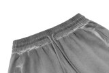 Chrome Hearts Classic Hardware Cross Printed Washed Casual Shorts