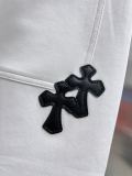 Chrome Hearts New Leather Cross Casual Shorts Couple Versatile Drawstring Sports Pants