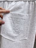 Louis Vuitton New Embroidered Logo Casual Shorts Couple Versatile Drawstring Sports Pants