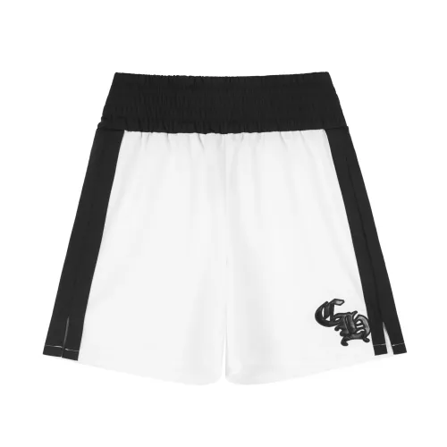 Chrome Hearts Fashion Splicing Ultra Thin Ice Silk Breathable Casual Shorts