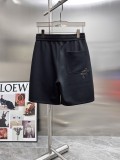Chrome Hearts New Leather Cross Casual Shorts Couple Versatile Drawstring Sports Pants