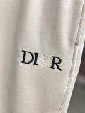 Dior Embroidered Logo Casual Shorts Couple Versatile Drawstring Sports Pants
