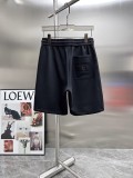 Dior Embroidered Logo Casual Shorts Couple Versatile Drawstring Sports Pants