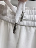 Chrome Hearts New Leather Cross Casual Shorts Couple Versatile Drawstring Sports Pants