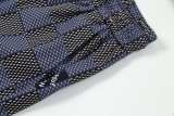 Louis Vuitton New Classic Chess Shorts Quick Drying Beach Shorts