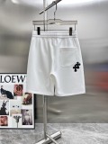 Chrome Hearts New Leather Cross Casual Shorts Couple Versatile Drawstring Sports Pants