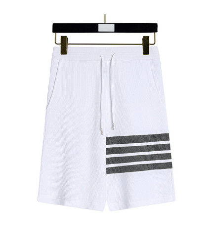 Thom Browne New Classic Four Bar Waffle Casual Shorts