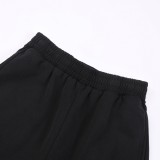 Balenciaga Classic Loop Sports Icon Embroidered Basketball Shorts