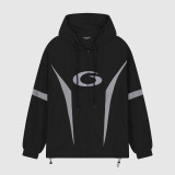 Balenciaga New Classic Loop Sports Icon Printed Casual Hoodie Jacket