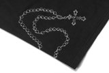 Chrome Hearts Classic Hardware Cross Printed Washed Casual Shorts