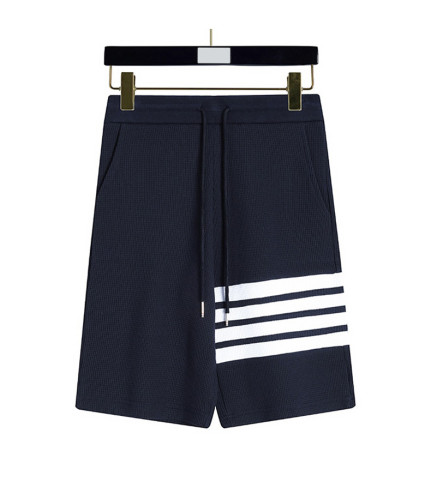 Thom Browne New Classic Four Bar Waffle Casual Shorts