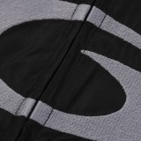Balenciaga New Classic Loop Sports Icon Printed Casual Hoodie Jacket