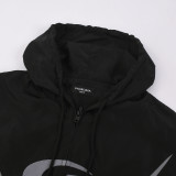 Balenciaga New Classic Loop Sports Icon Printed Casual Hoodie Jacket
