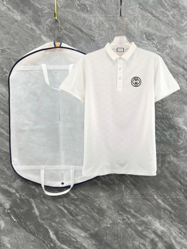 Gucci Classic GG Jacquard Casual Collar Short Sleeve