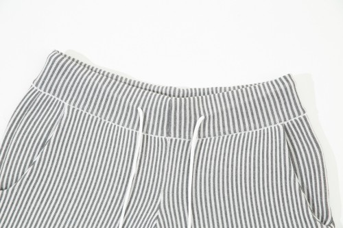 Thom Browne Classic Striped Splicing Casual Knitted Shorts