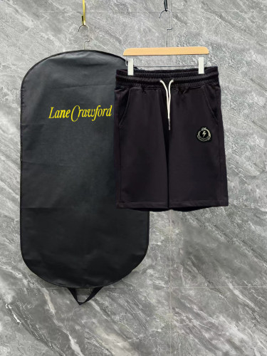 Moncler New Classic Simple Logo Shorts Unisex Drawstring Casual Pants
