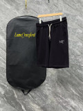 ARC'TERYX Simple Logo Printed Sports Shorts Unisex Drawstring Casual Shorts