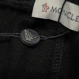 Moncler New Classic Simple Logo Shorts Unisex Drawstring Casual Pants