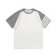 Thom Browne Classic Retro Color Blocked Four Bar Knitted Polo Shirt Set
