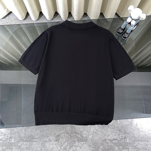 Fendi New Men's Personalized Knitted Short Sleeve Polo Shirt
