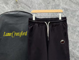 Moncler New Classic Simple Logo Shorts Unisex Drawstring Casual Pants