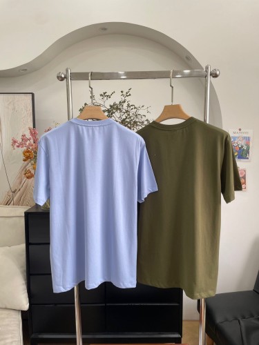 Loewe Classic Embroidered Logo T-shirt Unisex Casual Oversize Short Sleeve