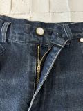 Louis Vuitton New Embossed Logo Denim Shorts Casual Work Pants