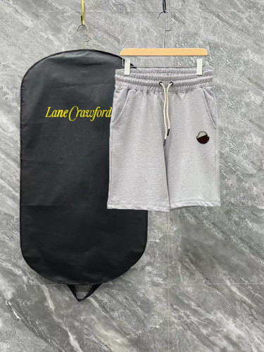 Moncler New Classic Simple Logo Shorts Unisex Drawstring Casual Pants