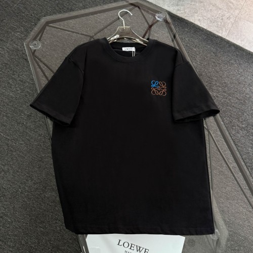 Loewe Classic Embroidered Logo Short Sleeve Couple's Casual Loose T-shirt