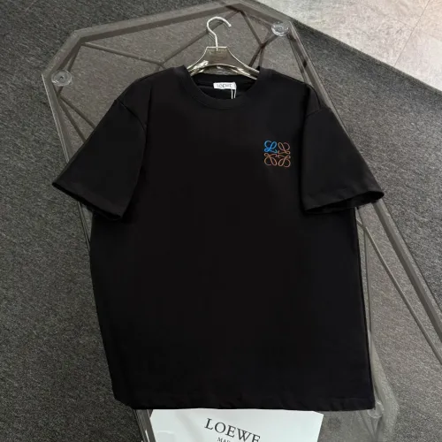 Loewe Classic Embroidered Logo Short Sleeve Couple's Casual Loose T-shirt