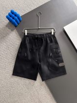 Dior Men's Summer Multi Pocket Parachute Pants Loose Sports Shorts