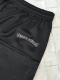 Chrome Hearts Versatile Sanskrit Printed Mesh Ice Hockey Short Sleeve Set