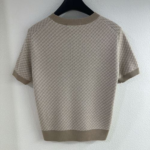 Fendi New Fashion Round Neck Knitted Short Sleeve