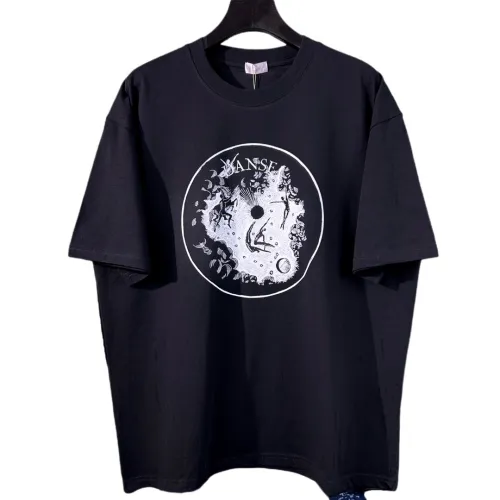 Dior New Personalized Logo Printed Short Sleeve Couple's Casual Versatile T-shirt