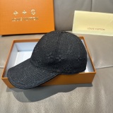 Louis Vuitton Classic Embossed Logo Baseball Hat Unisex Casual Duck Tongue Hat