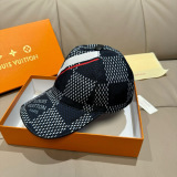 Louis Vuitton Classic Logo Baseball Hat Couple Casual Versatile Duck Tongue Hat
